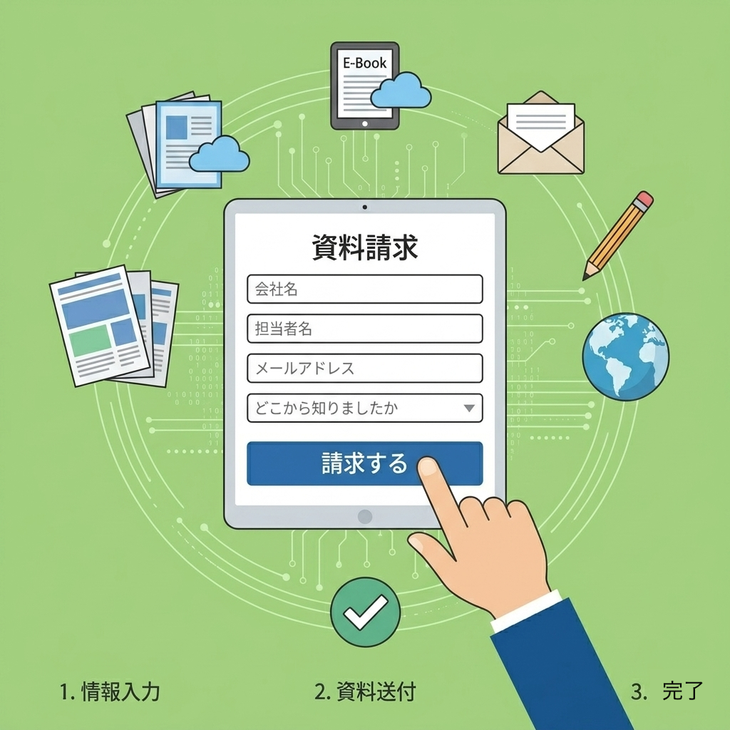 資料請求の受付